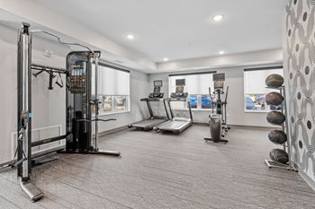 Two 24-hour fitness centers
